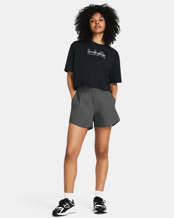 Women's UA Vanish Crinkle Long Shorts | Under Armour Women's UA Vanish Crinkle Long Shorts | Under Armour